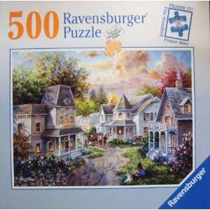  Country Main Street 500 Piece Puzzle: Toys & Games