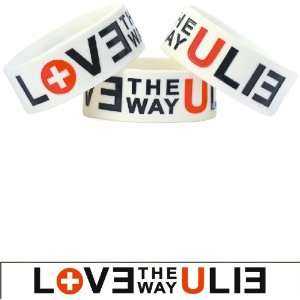  Love The Way You Lie Wristband One Inch Bracelet Eminem 