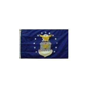   States USAF Air Force FLAG HEAVY 2 ply 2 sides USA 