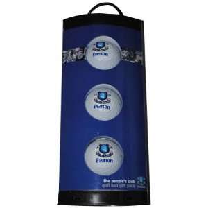  Everton Fc 3 Pack Golf Ball Gift Set: Sports & Outdoors