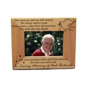  For Love Can Never Die Memorial Wood Picture Frame 