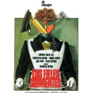  Fieles sirvientes, Los Movie Poster (11 x 17 Inches   28cm 