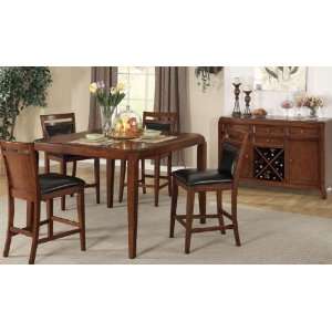  5 pc DIning Set 9526 9527 Counter Height Pub Table + 4 Pub 