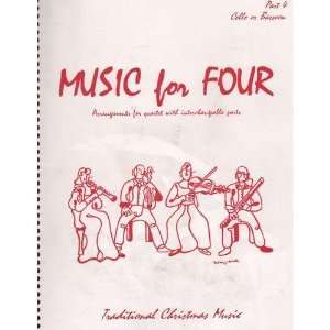Music for Four Traditional Christmas Favorites Part 4 Cello/Bassoon by 