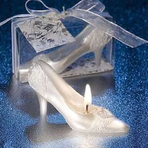  Elegant Wedding Shoe Candle Favors, 1: Home & Kitchen