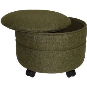  NW Enterprises 150S MGR Round Mossy Green Fabric Storage 