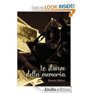   memoria (Italian Edition) Rosetta Melani  Kindle Store