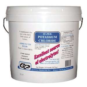  POTASSIUM CHLORIDE   20 LB