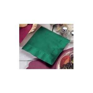   Hoffmaster 20204 Hunter Green Single Ply Napkin PK: Kitchen & Dining