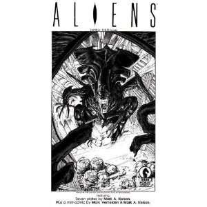  Aliens Portfolio #1 Set of 7 + Mini Comic Toys & Games
