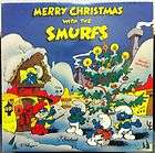 THE SMURFS merry christmas LP Sealed S 1033 Vinyl 1983 