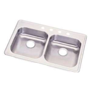  Elkay GECR 3321 Celebrity Stainless Steel Sink with 4 