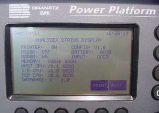 Dranetz BMI PP1 P Power Platform Analyzer  