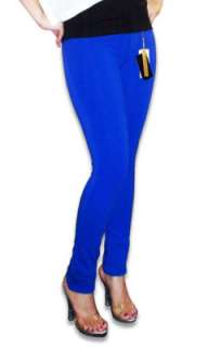 New Sexy Royal Blue Sexy Skinny Jeggings   Stretch Jean Leggings Pants 