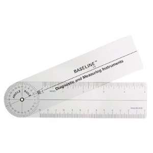  Plastic Angle Rule Goniometer 7 360 Degrees Health 