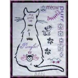    My Cat Sampler   Cross Stitch Pattern: Arts, Crafts & Sewing