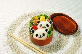Panda Onigiri Set Nori Punch Rice Ball Maker Kawaii Bento  