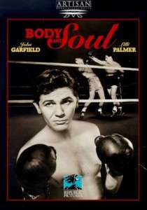 BODY AND SOUL OOP DVD John Garfield Lilli Palmer Boxing  