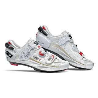 Sidi Ergo 3 Carbon Lite Road Cycling Shoes White Vernice Size 8.5/42.5 