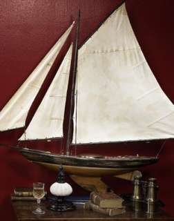 This Newport Sloop model was specially designed & built by the plank 
