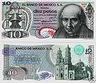 Mexico $ 10 Pesos Miguel Hidalgo Dec 3, 1969 UNC.