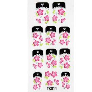   3D for the whole A nail art nail decals diamond nail stickers flowers