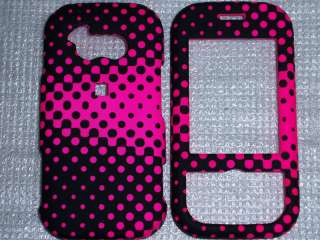 LG Go Phone GT365 Neon Phone Cover Pink Pattern 2251  