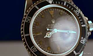 ROLEX SUBMARINER NO DATE 5513 METERS FIRST 1.7 MILLION SERIAL 1967 68 