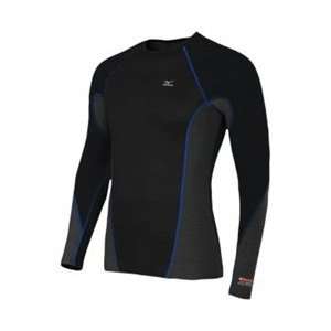  Mizuno Breath Thermo Stretch Crew Top (Mens)