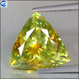 cts  Best VVS Multicolor Greenish Yellow Sphalerite  