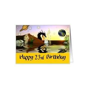  Birthday ~ Age Specific 23rd ~ Planet Creature Card: Toys 