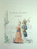 1887.Edouard De Beaumont Illust. Perrault Fairy Tales.Blue Beard 