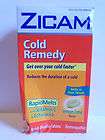 Zicam Cold Remedy 25 RapidMelts Lemon Lime Exp 01/13 with Vitamin C 