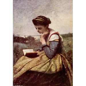  Hand Made Oil Reproduction   Jean Baptiste Corot   32 x 46 