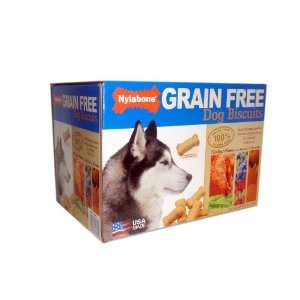  Nylabone Grain Free Dog Biscuits 4lbs