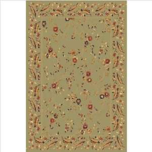   Yazd Green Contemporary Rug Size 2 x 36 Furniture & Decor