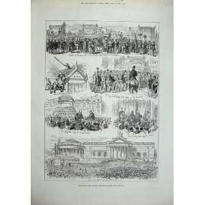   1877 Opening Wlaker Fine Art Gallery Liverpool Derby: Home & Kitchen