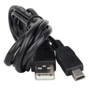  4 USB 2.0 A (M) to 5 pin USB 2.0 Mini B (M) Cable (Black 