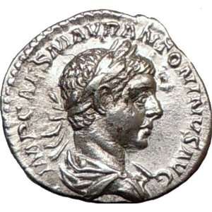  ELAGABALUS 218AD Genuine Authentic Ancient Silver Roman 