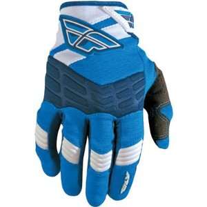   2012 F 16 Motocross Gloves Blue/Navy Large L 365 51110: Automotive