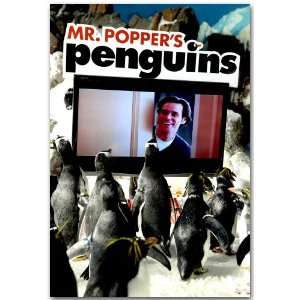  Mr. Poppers Penguins Poster   Teaser Flyer 11 X 17   2011 Movie 
