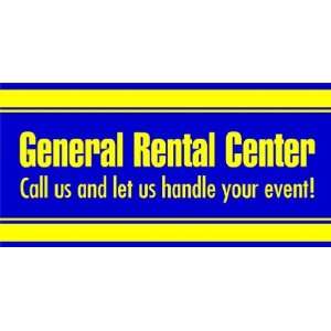    3x6 Vinyl Banner   Equipment Rental Center 