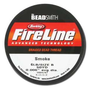   Smoke Fireline Thread 50 Yard Spool (6LB TEST) Arts, Crafts & Sewing