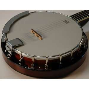   TONE TOP QUALITY BLUEGRASS 5 STRING BANJO +CASE: Musical Instruments