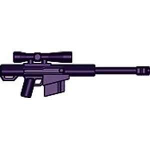   Scale LOOSE Weapon High Caliber Sniper Rifle HCSR Purple: Toys & Games