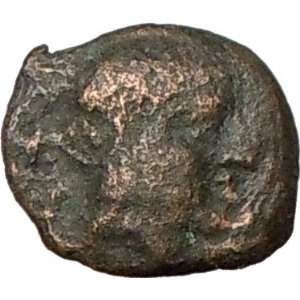 MESEMBRIA 350BC Thrace Athena War Wisdom Wheel Genuine Rare Ancient 