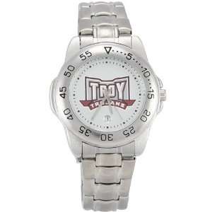  Troy Trojans Mens Gameday Sport Watch w/ Stainless Steel 