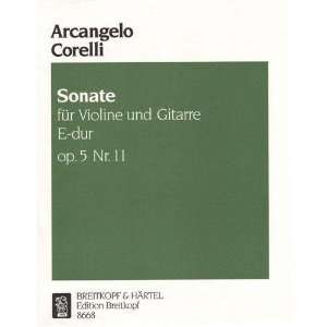  Corelli, Arcangelo   Sonata In E Major, Op 5 No 11 for 