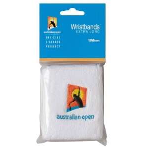  WILSON Australian Open X Tra Long Wristband Sports 