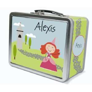  Red Hair Glam Princess Personalized Lunch Box Kitchen 